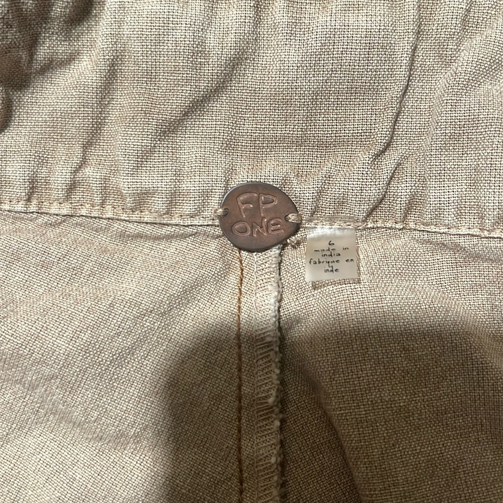 free people paper bag shorts